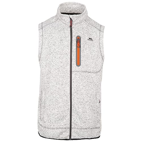 WOODLEY - MALE FLEECE GILET AT300-XXL-GHOST MARL von Trespass