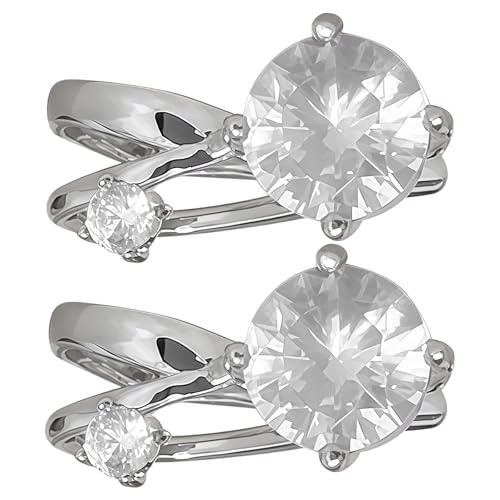 Damen Gold Manschette Ohrringe Nicht durchstochen Ohrclips Elegant Funkelnder Zirkon Leicht Ideal Für Empfindliche Ohren Perfekt Für Events von Tressify