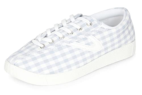 TRETORN Damen Nylite Plus Canvas Sneakers, Graues Gingham., 41 EU von Tretorn