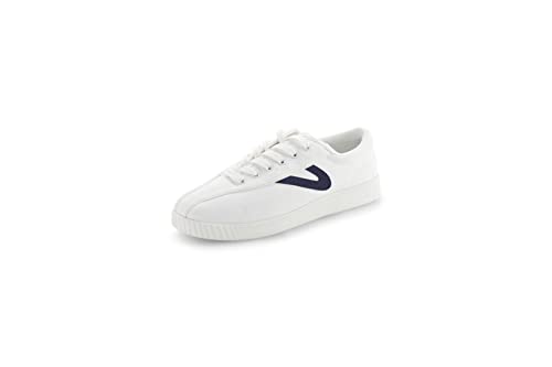 Tretorn Damen Nylite Plus Canvas Sneakers, weiß/Marineblau, 40 EU von Tretorn