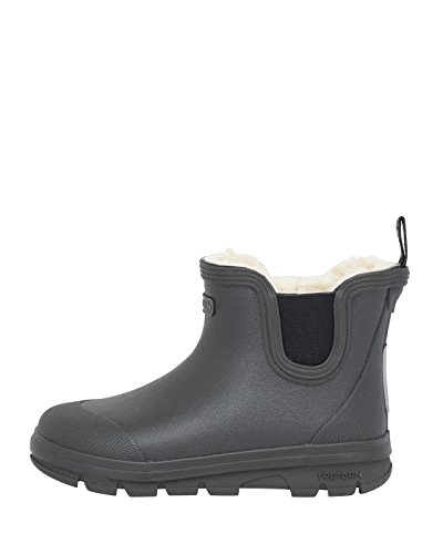 Tretorn AKTIV CHELSEA WINTER Kurzschaft Gummistiefel Wasserdicht Natürliches Gummi Kinder, Schwarz - Größe: 32 von Tretorn