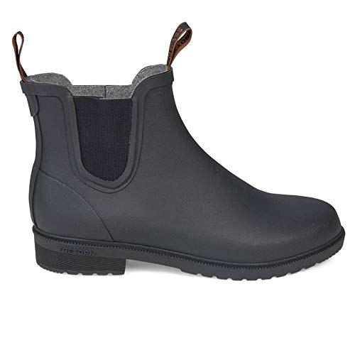 Tretorn Chelsea Klassische Wolle Gummistiefel für Unisex (Größe - 36, Schwarz) von Tretorn