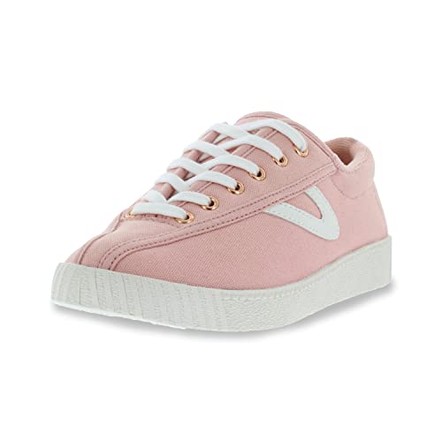 TRETORN Nyliteplus Canvas Sneaker Damen Schnürschuhe Casual Tennisschuhe Klassischer Vintage Stil, Rose, 39 EU von Tretorn