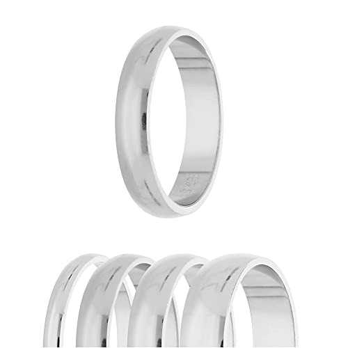 Treuheld® | Ring aus 925 Sterling Silber | Ringgröße 48 | Breite 2mm | Damen & Herren | glänzend | Freundschaftsring, Verlobungsring, Ehering von Treuheld