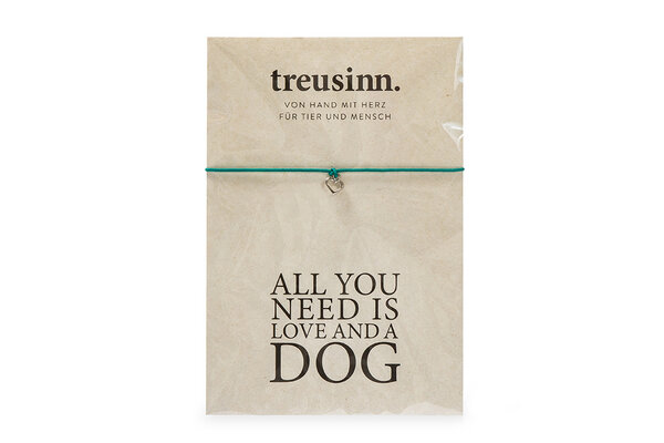 Treusinn Armband BUDDY All you need...DOG von Treusinn