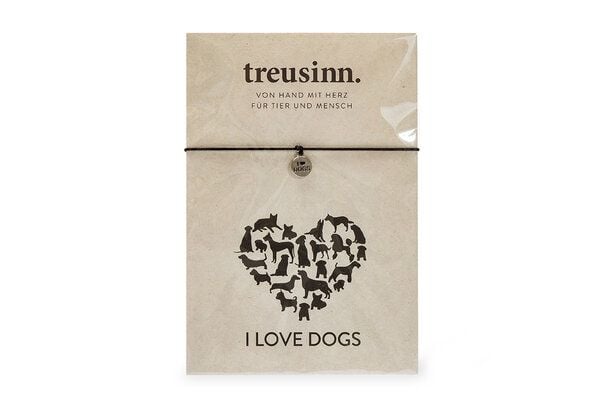 Treusinn Armband BUDDY I love dogs / gravierter Anhänger Treusinn Armband BUDDY I love dogs / gravierter Anhänger von Treusinn