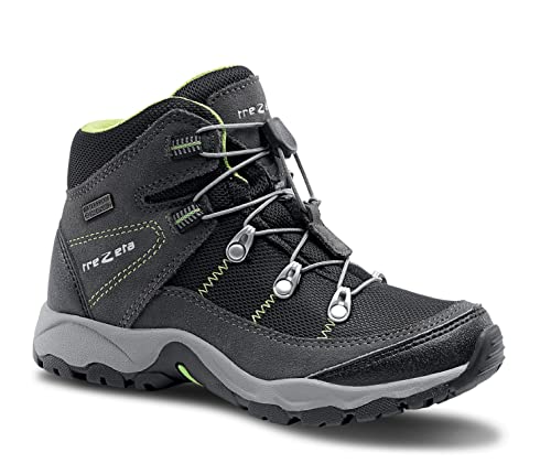 Trezeta 010719317 TWISTER WP JR Hiking shoe Unisex BLACK GREY EU 39 von Trezeta