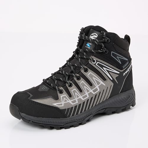 Trezeta 010724050 THUNDER MID WP Hiking shoe Herren BLACK GREY EU 41 von Trezeta