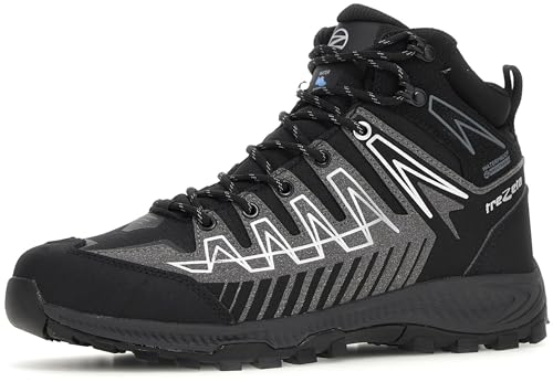 Trezeta 010724050 THUNDER MID WP Hiking shoe Herren BLACK GREY EU 41 von Trezeta