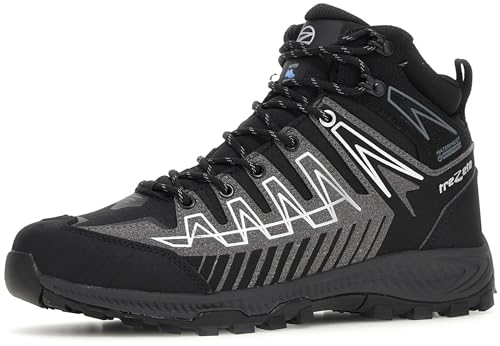 Trezeta 010724050 THUNDER MID WP Hiking shoe Herren BLACK GREY EU 42.5 von Trezeta