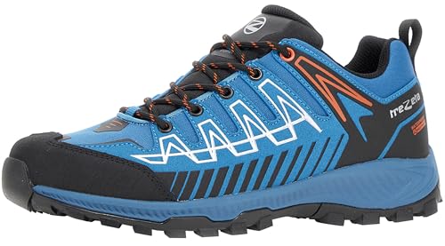 Trezeta 010724090 THUNDER WP Hiking shoe Herren BLUE ORANGE EU 42 von Trezeta