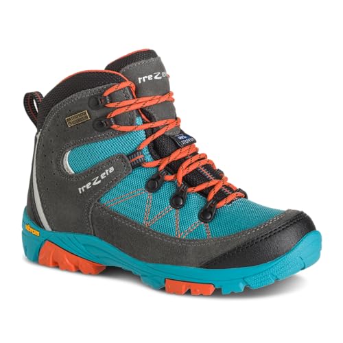 Trezeta Cyclone Wp Kinder Wanderstiefel, blaugrün Orange, 32 EU von Trezeta