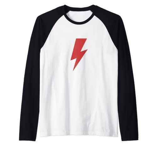 Lässiges Thunderbolt-Blitz-Shirt für Damen Raglan Lässiges Thunderbolt-Blitz-Shirt für Damen Raglan von Trezzl Tees