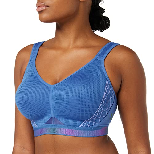 TriAction Damen Cardio Cloud P EX Sport BH mit Racerback, Summer Sky, 70E von TriAction