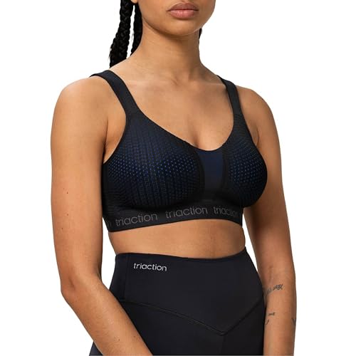Triumph Damen Triaction Energy Lite N EX Sports bra non-wired, SCHWARZ, 85D von Triumph