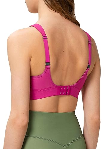 TriAction Damen Extreme Lite N EX Sport BH ohne Bügel, Pink-Light Combination, 70C von TriAction