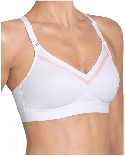 Triumph TriAction Damen Free Motion N Sport-BH, Weiß (White (03) 03), 90B von Triumph