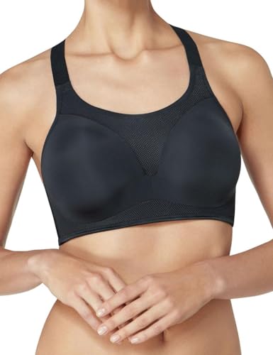 TriAction Damen Sport-BH Magic Moti MWP, Schwarz (Black (04) 04), Gr. 85A (Herstellergröße: 85A) von TriAction