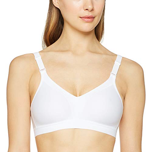 Triumph Damen Triaction Wellness N Sport BH ohne Bügel, White, 70E von Triumph