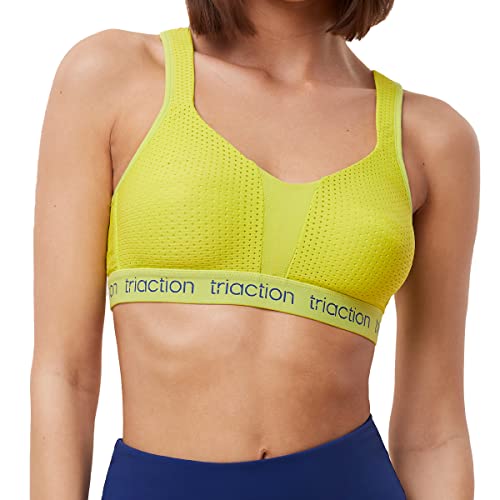 TriAction Damen Triaction Energy Lite N Ex Sports Bra, Sweet Lime, 70B EU von TriAction