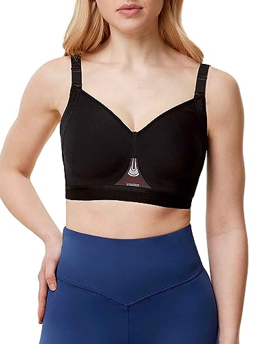 TriAction Damen Triaction Gravity Lite Ex Sports Bra, Schwarz, 100B EU von TriAction