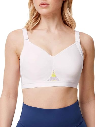 TriAction Damen Triaction Gravity Lite Ex Sports Bra, Weiß, 100B EU von TriAction