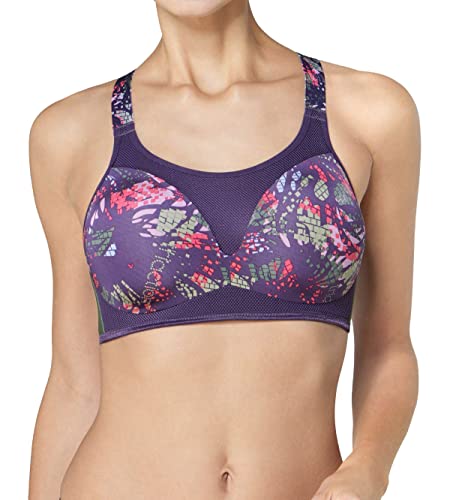 Triaction Damen Sport-BH Triact Magic Motpro MWP, Mehrfarbig (Violet-Dark Combination (V9) V9), Gr. 70C von TriAction