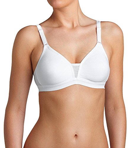 Triumph Damen MEDIUM Level Sport-BH, TriAction Soft Power N (70B, Weiß ( WHITE (03)) von TriAction