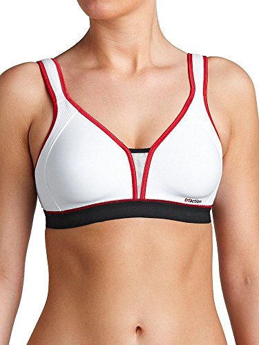 TriAction Damen Bügelloser BH Extreme N (1GY80), Gr. 75F, Weiß (White 03) von Triumph