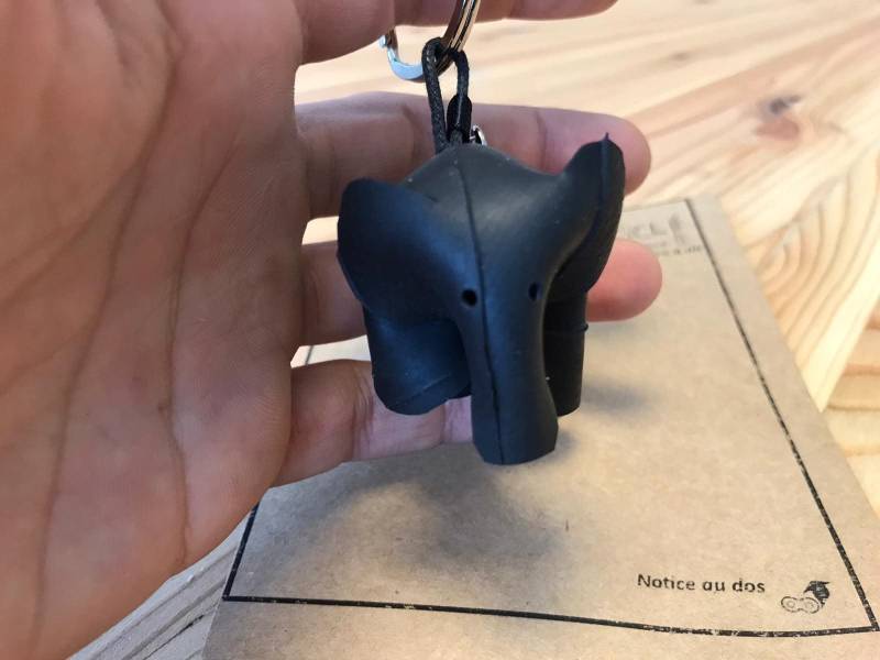 Elefantenschlauch-Schlüsselanhänger Elefantenschlauch-Schlüsselanhänger von TriCyclEco