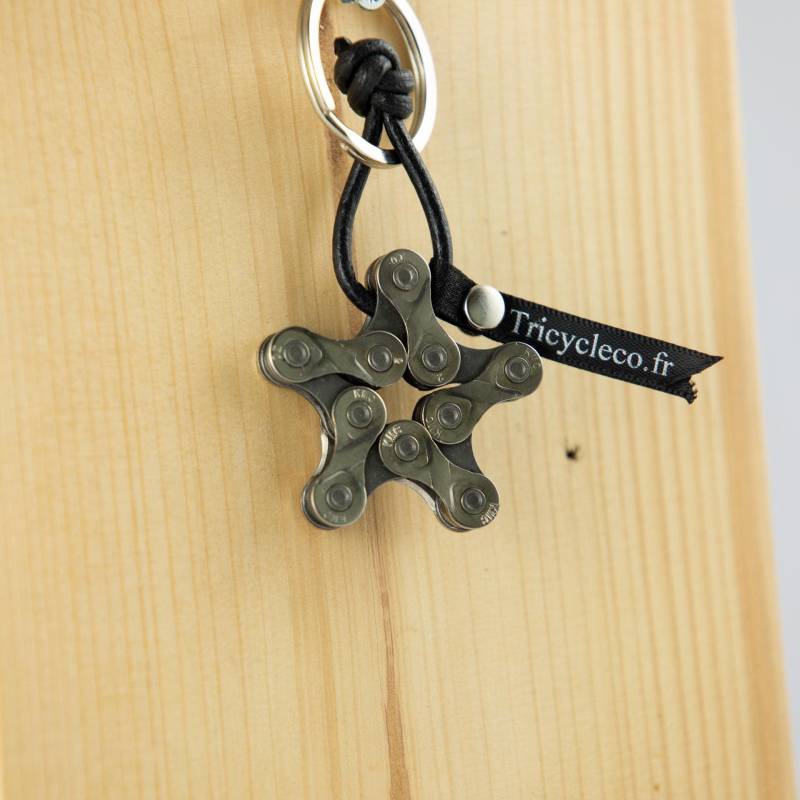 Schlüsselanhänger Mit Stern Schlüsselanhänger Mit Stern von TriCyclEco