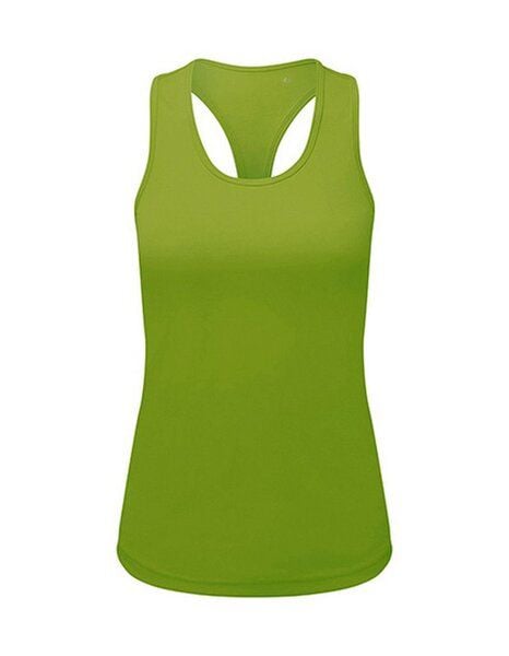 TriDri® Recycled Stretch Tank Top High Impact Recycled Performance Slim Racer Back Vest Ringerback von TriDri®