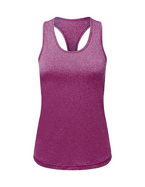 TriDri® Recycled Stretch Tank Top High Impact Recycled Performance Slim Racer Back Vest Ringerback von TriDri®