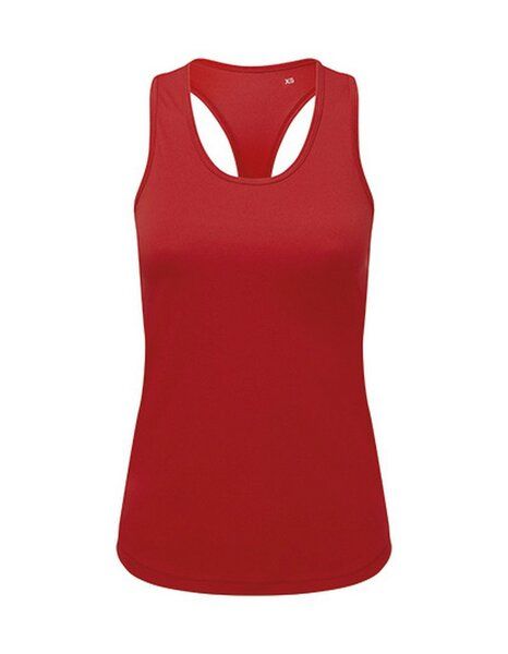 TriDri® Recycled Stretch Tank Top High Impact Recycled Performance Slim Racer Back Vest Ringerback von TriDri®
