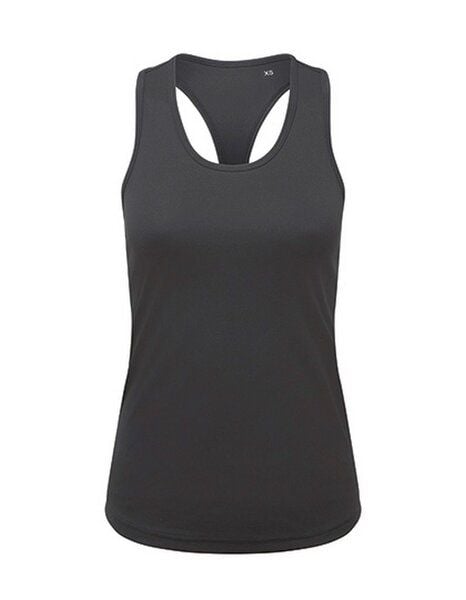 TriDri® Recycled Stretch Tank Top High Impact Recycled Performance Slim Racer Back Vest Ringerback von TriDri®