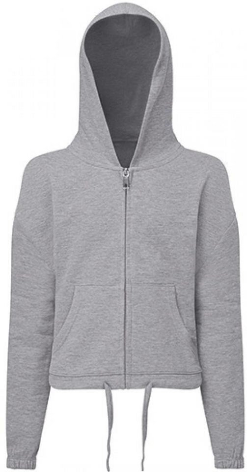 TriDri Kapuzensweatjacke Kids Recycled Cropped Oversize Full-Zip Hoodie Kinder von TriDri