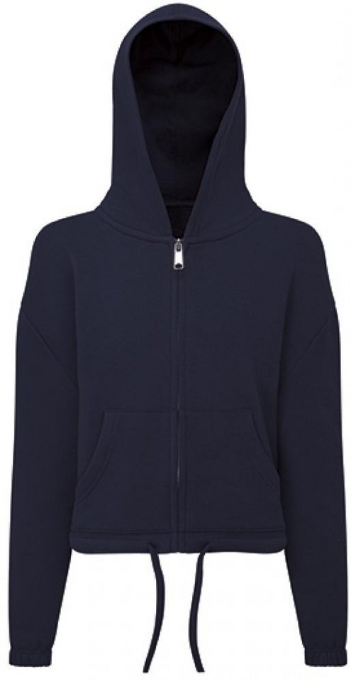 TriDri Kapuzensweatjacke Kids Recycled Cropped Oversize Full-Zip Hoodie Kinder von TriDri