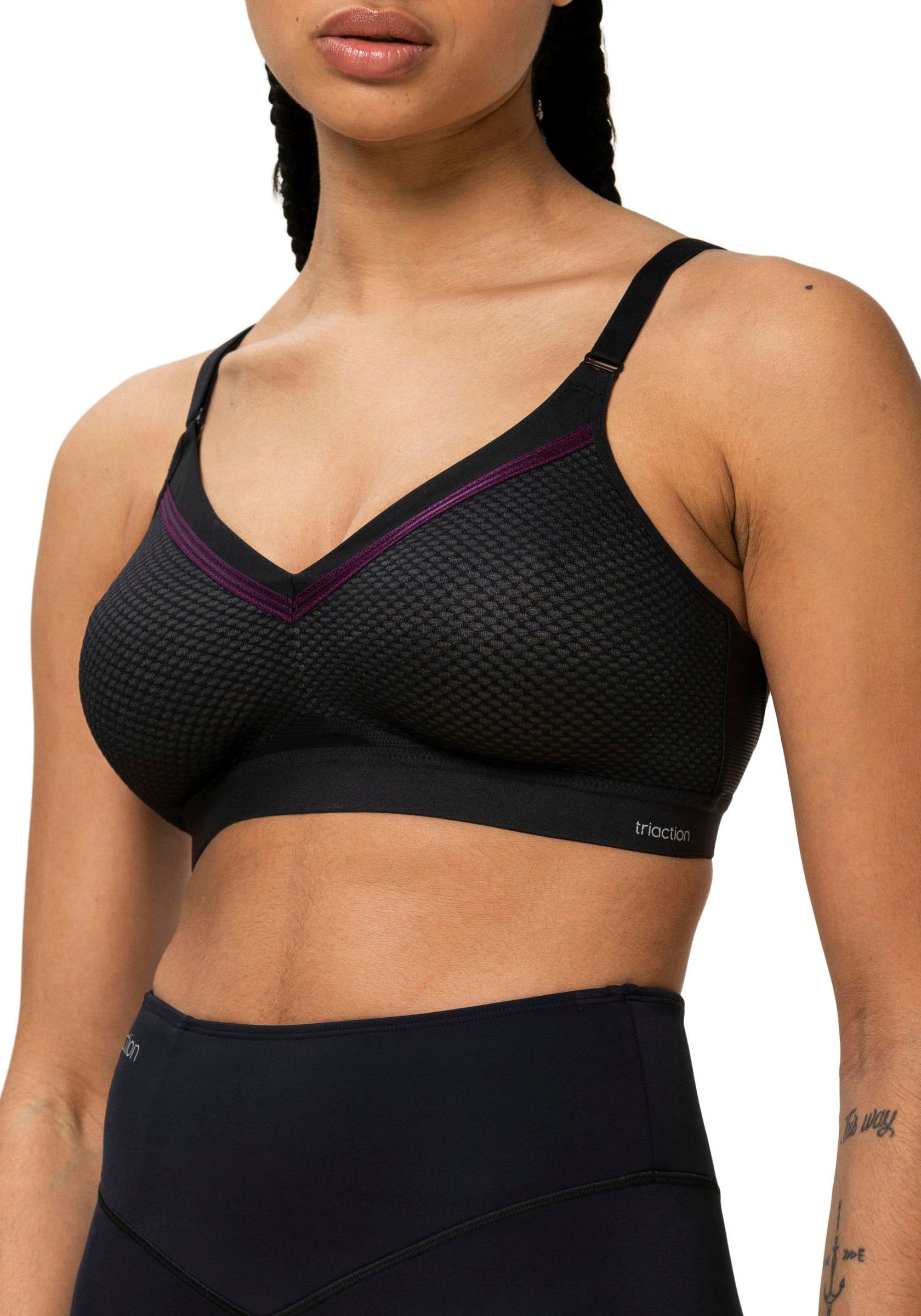 triaction by Triumph Sport-BH "Triaction Free Motion N EX", Cup B-F, ohne Bügel, für starke Belastung, Basic Dessous von Triaction By Triumph