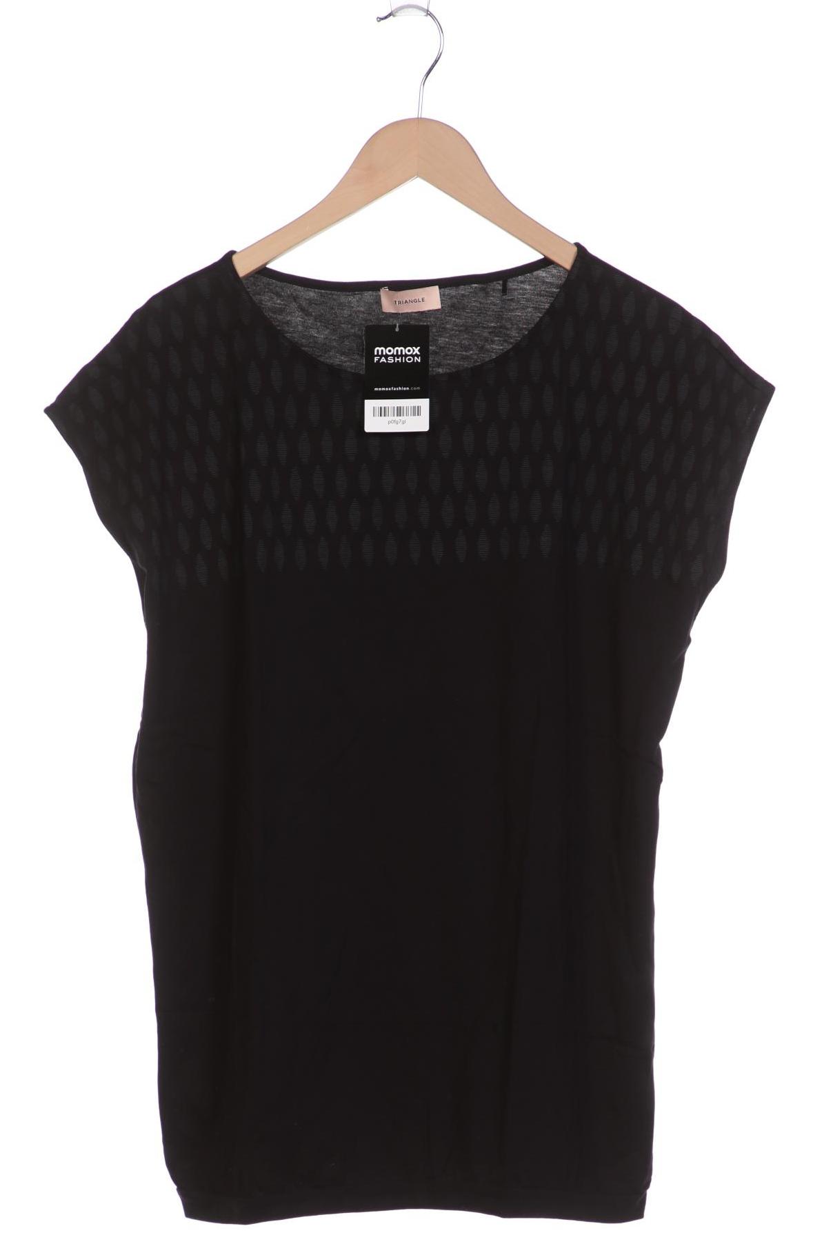 Triangle Damen T-Shirt, schwarz, Gr. 46 von Triangle