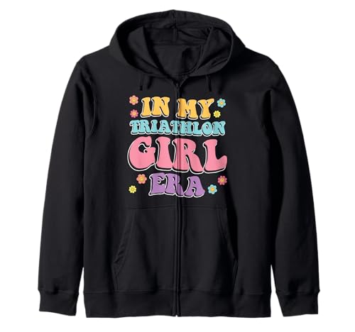 Triathlon IN MY TRIATHLON GIRL ERA Lustiges Triathlon Kapuzenjacke Triathlon IN MY TRIATHLON GIRL ERA Lustiges Triathlon Kapuzenjacke von Triathlon Geschenke Frauen Shirt Triathleten