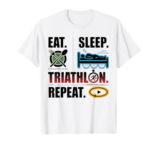 Triathlon Bikes Triathlon Damen Schwimmen Bike Run Triathlon T-Shirt von Triathlon Must Haves Athlete Mens Triathlon Gear