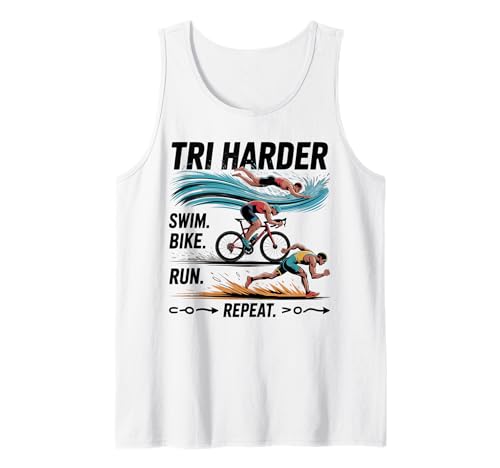 Triathlon Bikes Triathlon Damen Schwimmen Bike Run Triathlon Tank Top von Triathlon Must Haves Athlete Mens Triathlon Gear
