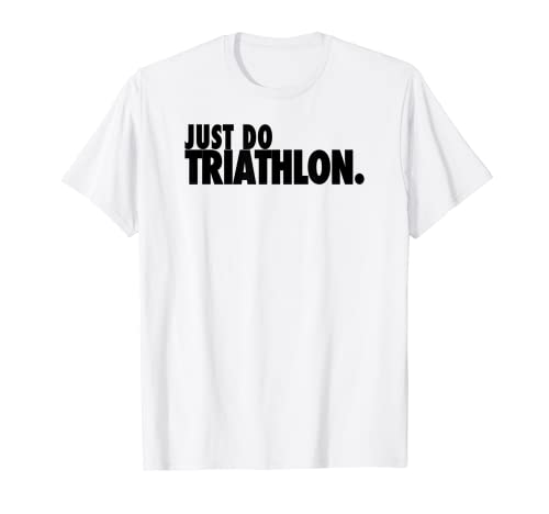 Smart Trendy "JUST DO TRIATHLON" T-Shirt Herren T-Shirt von Triathlon shirts by BerryRaw