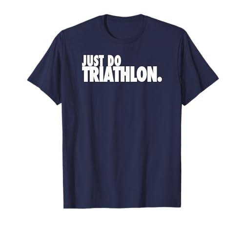Smart Trendy "JUST DO TRIATHLON." T-Shirt Herren T-Shirt von Triathlon shirts by BerryRaw