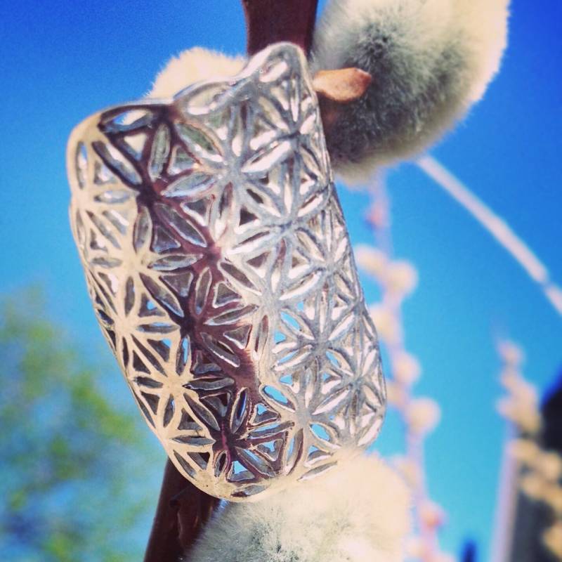 Blume Des Lebens Ring 92, 5 Silber Blume Des Lebens Ring 92, 5 Silber von TribalGoddessLove