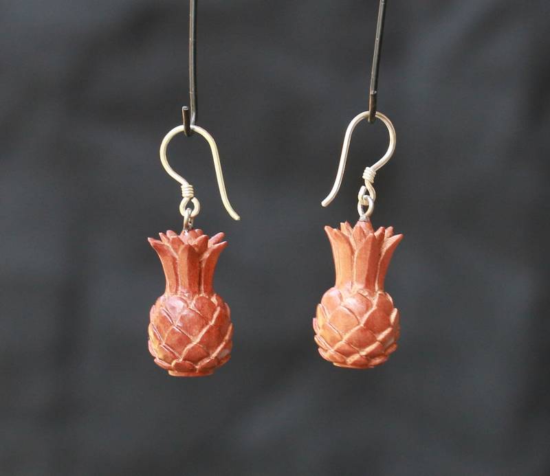 Sonderpreise Ohrstecker Aus Ananas Saba Holz Handgeschnitzt .preis Pro Paar Sonderpreise Ohrstecker Aus Ananas Saba Holz Handgeschnitzt .preis Pro Paar von Tribalisland