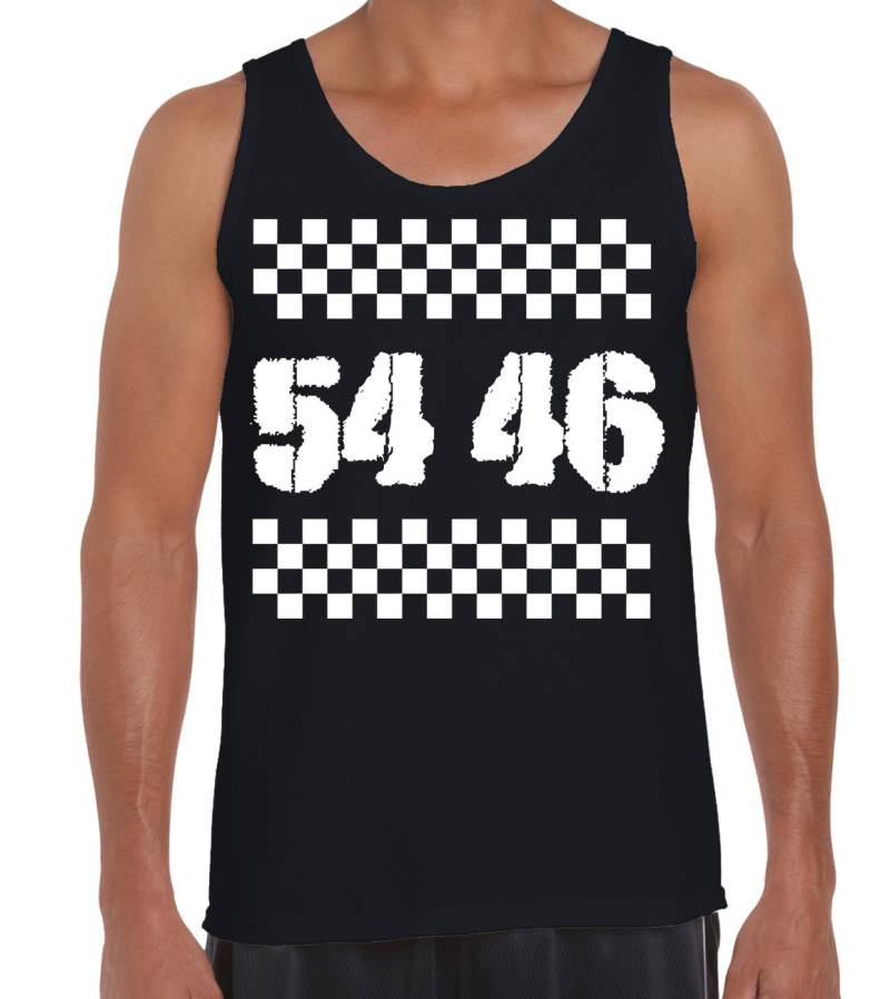 54-46 War My Number Herren Weste Tank Top - Reggae Toots & The Maytals Music von Tribaltshirts