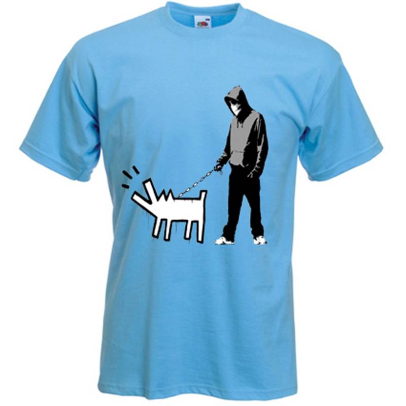 Banksy Wählen Sie Ihre Waffe Herren T-Shirt von Tribaltshirts