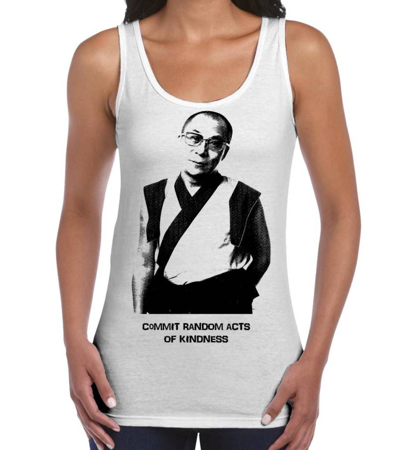 Dalai Lama Zufällige Akte Der Freundlichkeit Frauen Weste Tank Top - Buddhismus Buddha Meditation von Tribaltshirts
