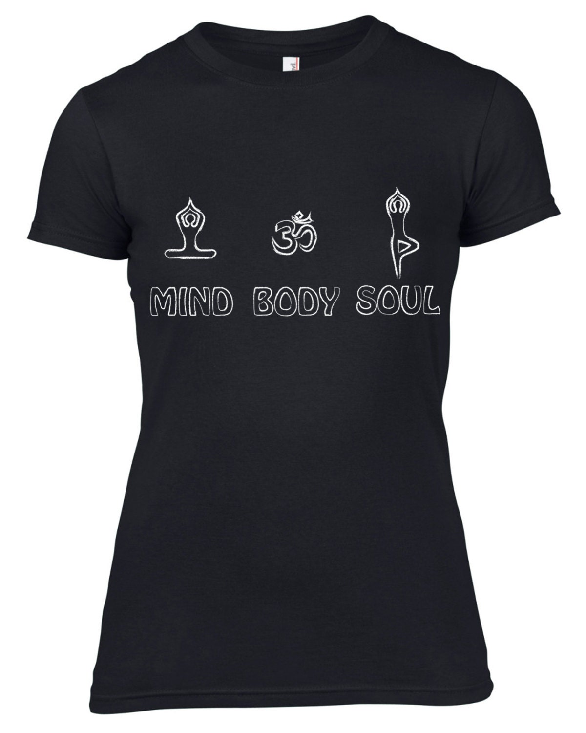 Geist Körper Seele Yoga Damen T-Shirt Geist Körper Seele Yoga Damen T-Shirt von Tribaltshirts